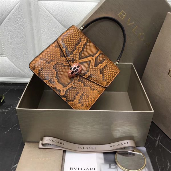 BVLGARI snakeskin bag - Image 8