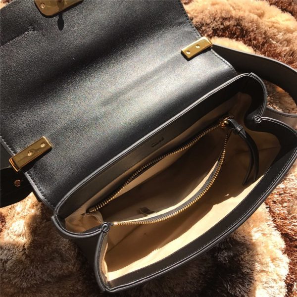 chloe c bag medium black - Image 7