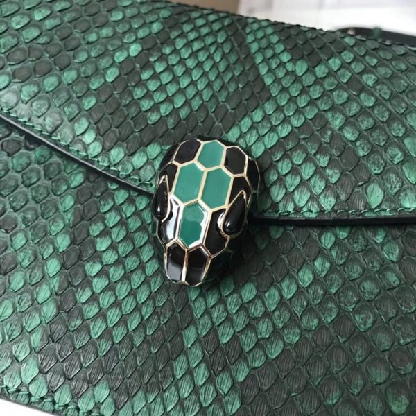 bvlgari python bag green - Image 6
