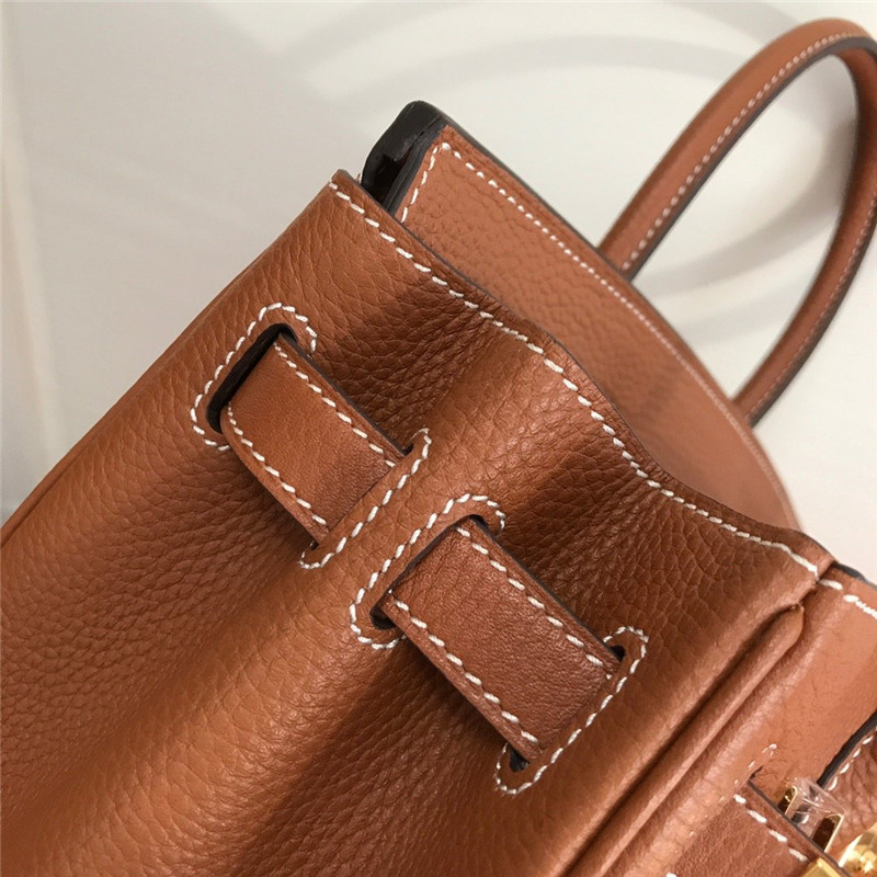 New Hermes Birkin Bag 30cm Etoupe Togo Leather - Image 3