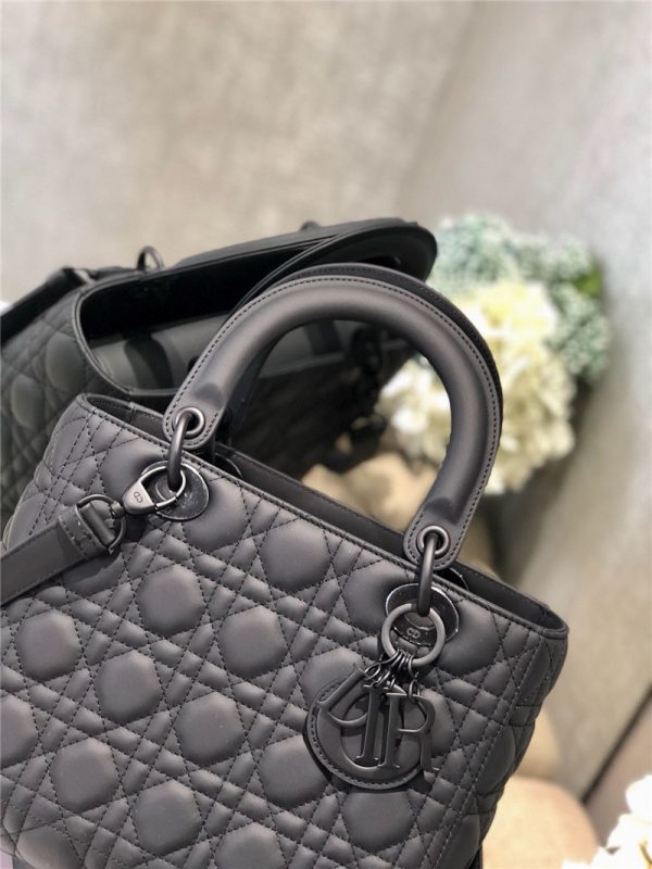 lady dior medium black - Image 6