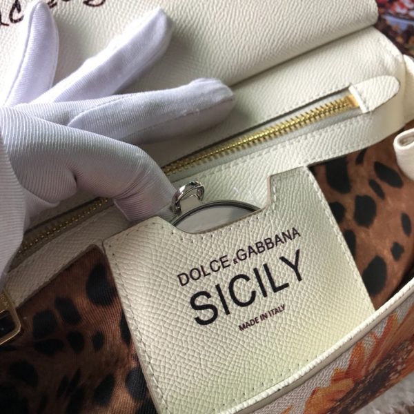 Dolce & Gabbana d&g Bag Sicily Leather Bag - Image 7