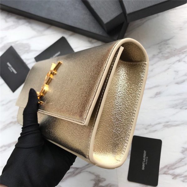ysl clutch bag gold - Image 4