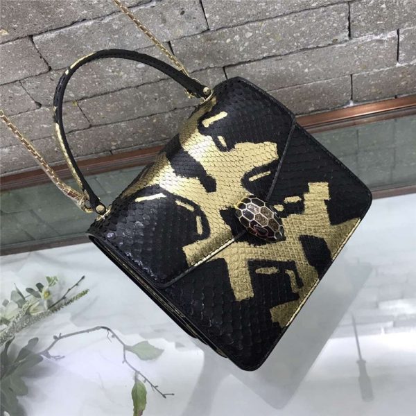 BVLGARI snakeskin bag - Image 5