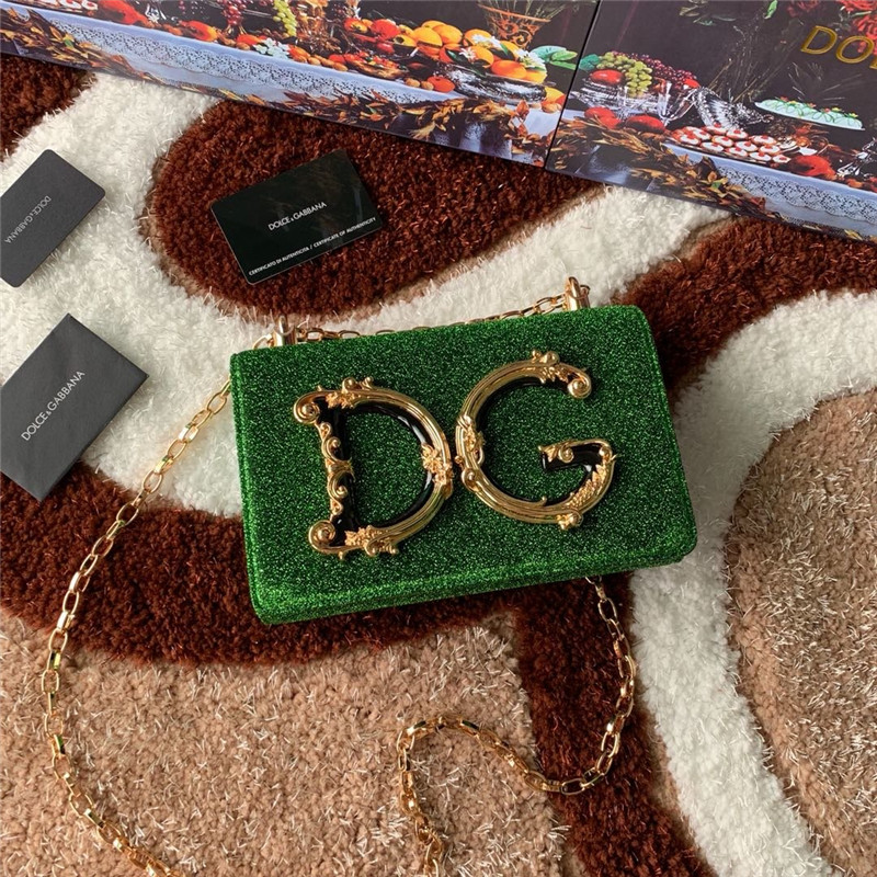 dolce gabbana dg micro crossbody bag green Greece