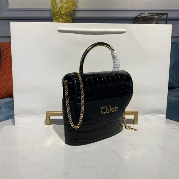 chloe aby mini leather shoulder bag - Image 7