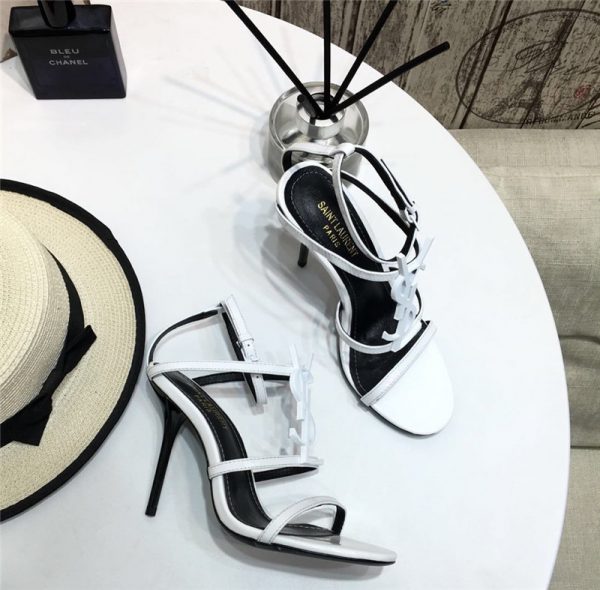 Cassandra YSL Strappy Sandal Silver