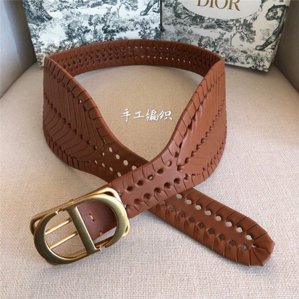 Dior hand-woven belt