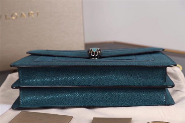 bvlgari serpenti forever bag green - Image 5