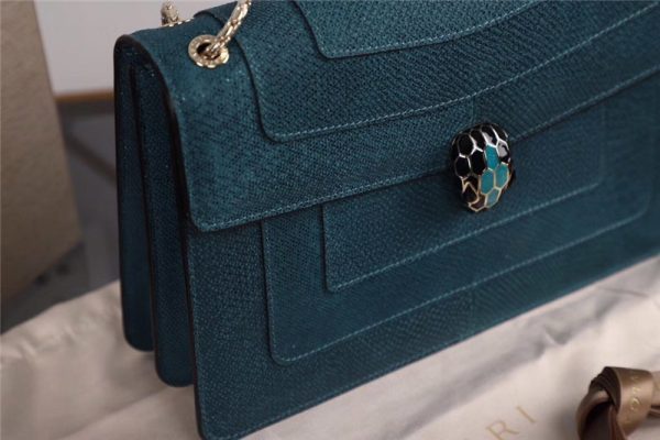bvlgari serpenti forever bag green - Image 7