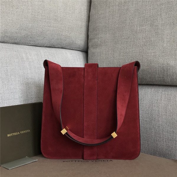 Bottega Veneta | Marie embellished leather shoulder bag Red