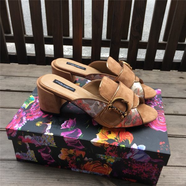 d&g slippers women