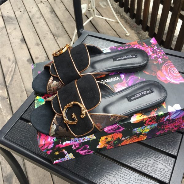d&g slippers women