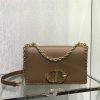 30 montaigne dior CD bag brown