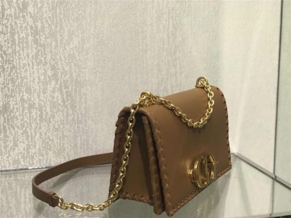 30 montaigne dior CD bag brown - Image 3