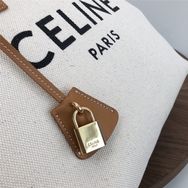 celine cabas tote canvas bag - Image 5