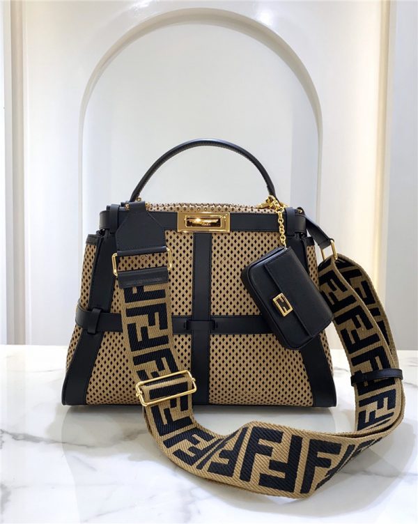 FENDI summer mesh Peekaboo bag