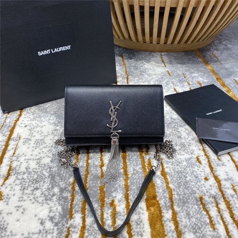 Ysl kate bag discount silver