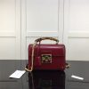 Padlock GG small bamboo shoulder bag