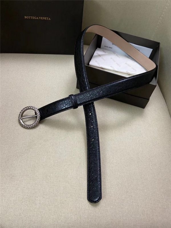 bottega veneta belt women black - Image 4