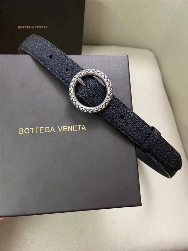 bottega veneta belt women black - Image 6