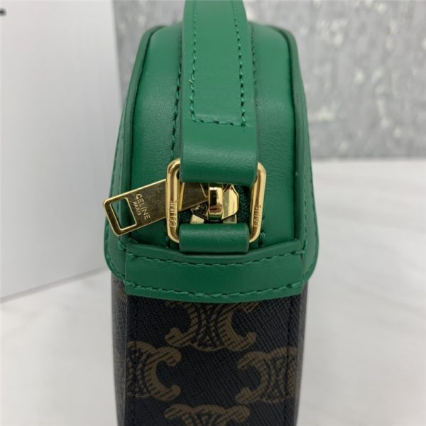 celine small camera bag in triomphe canvas - Image 3