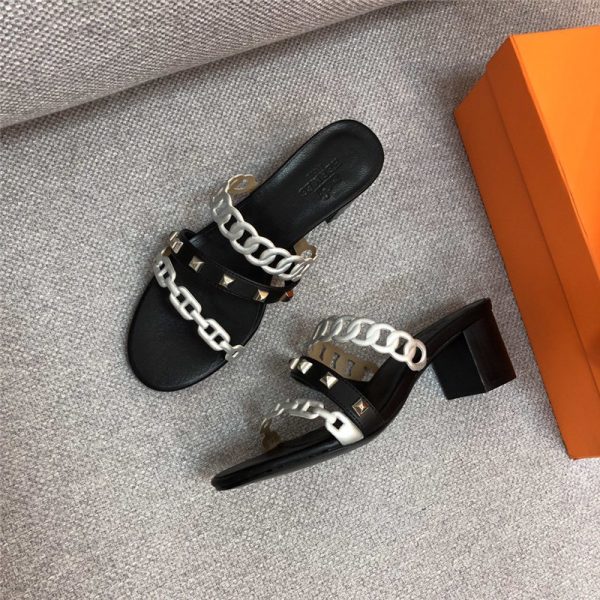 Hermes fake sandals replica sandals shoes