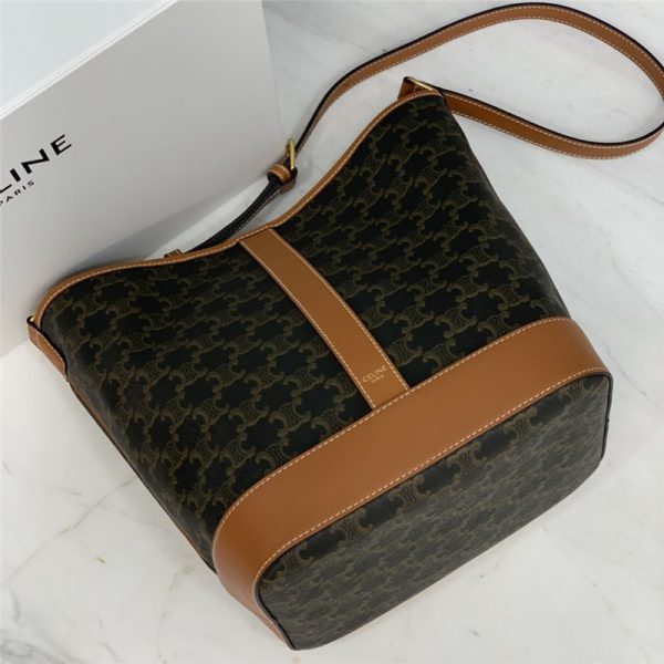 celine triomphe canvas bucket bag - Image 2