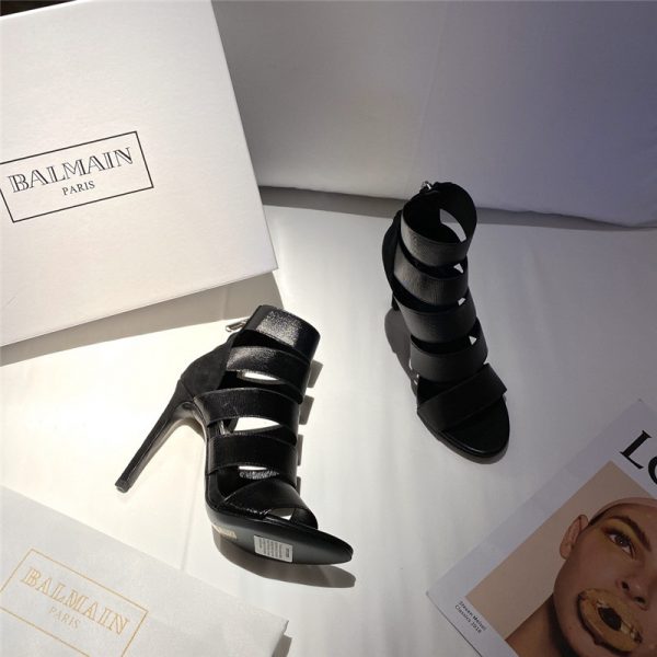 balmain sandals women black - Image 3