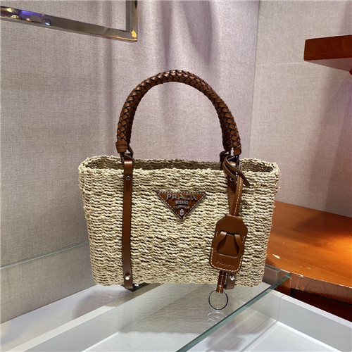 prada woven bag