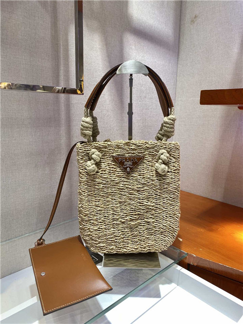 prada woven bag