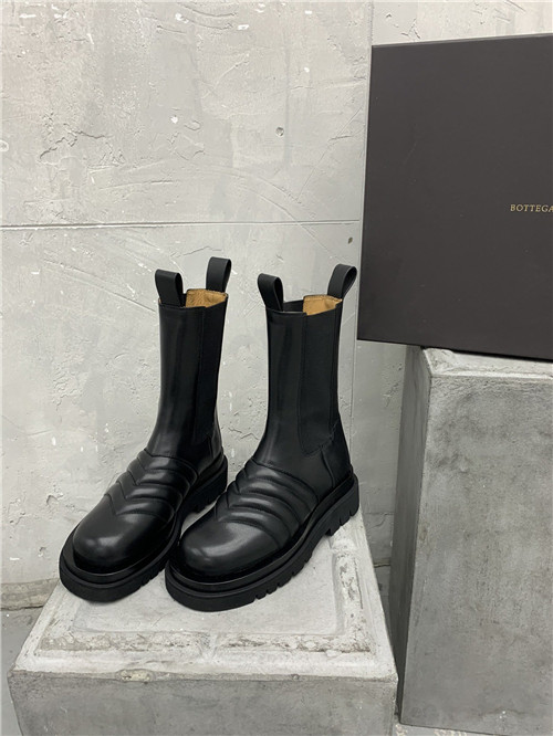 bottega veneta mid calf boots