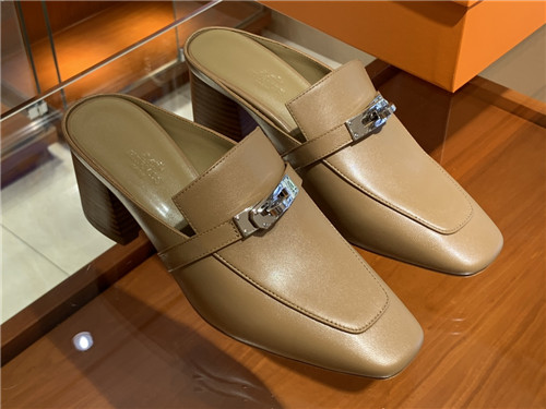 hermes blossom mule