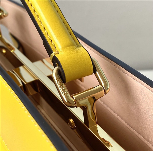 fend peekaboo medium bag yellow - Image 6