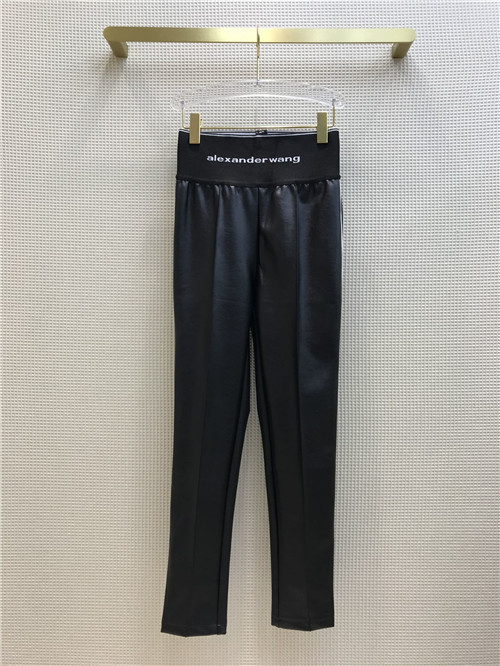 alexander wang leather pants
