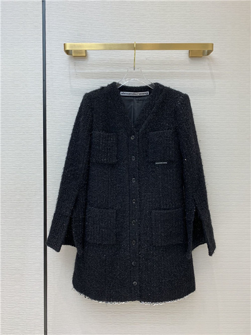 alexander wang tweed jacket