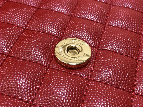ysl envelope medium bag red - Image 8