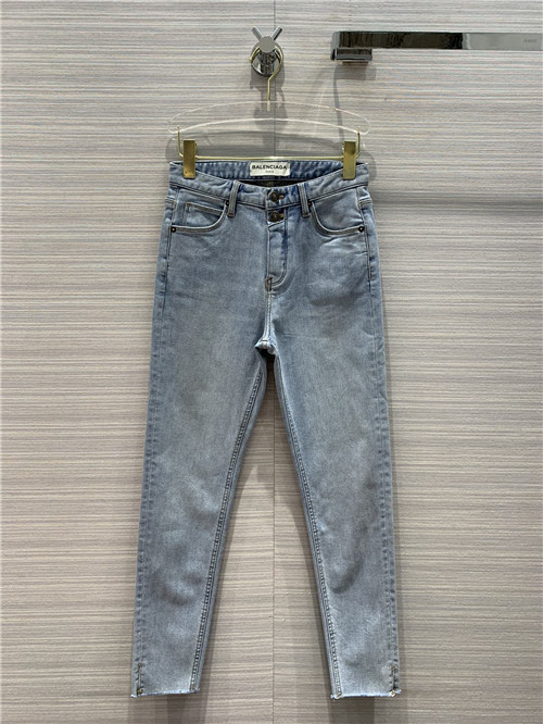 balenciaga logo jeans
