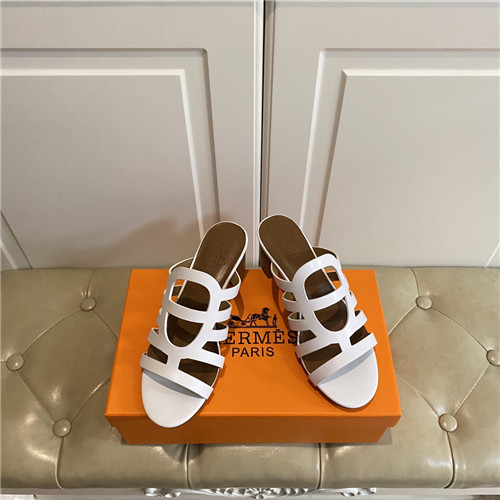 hermes block heel sandals