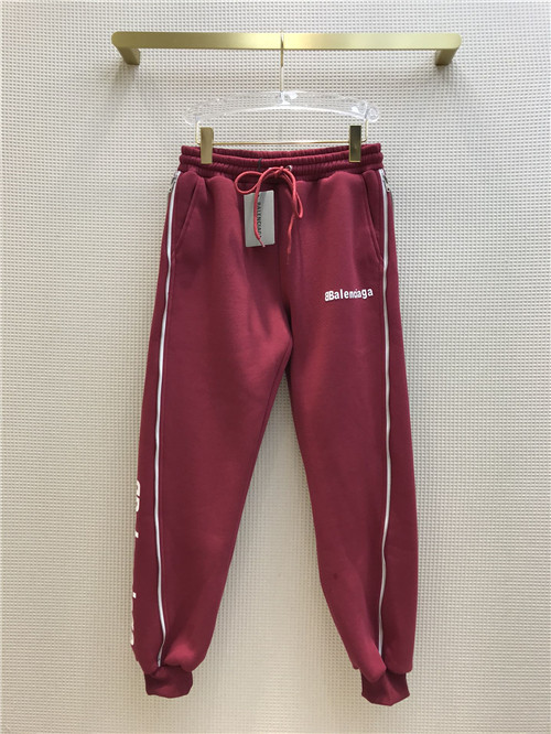 balenciaga fleece pants