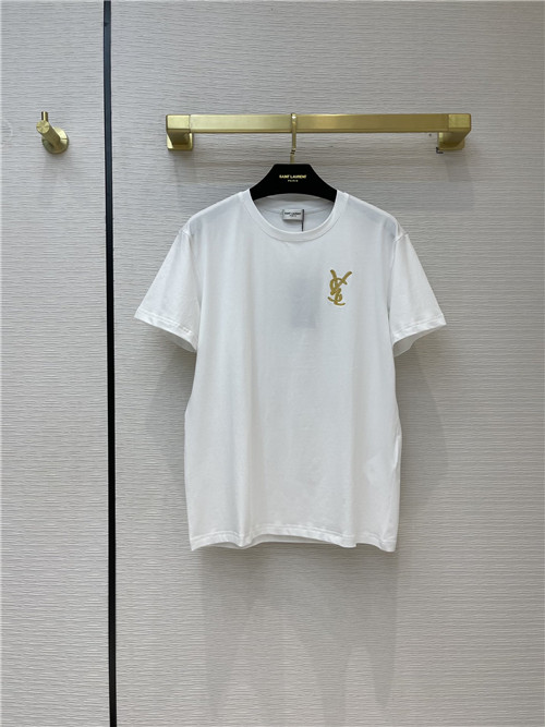 ysl logo t shirt women’s