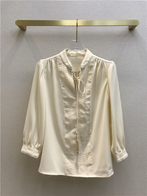 celine lace shirt