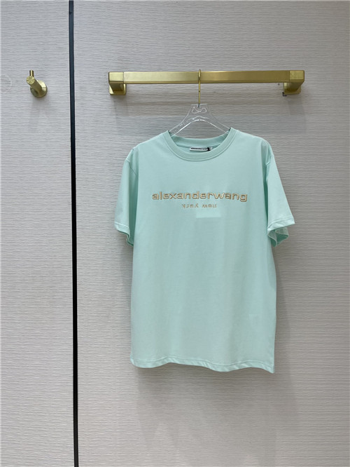 alexander wang logo t shirt