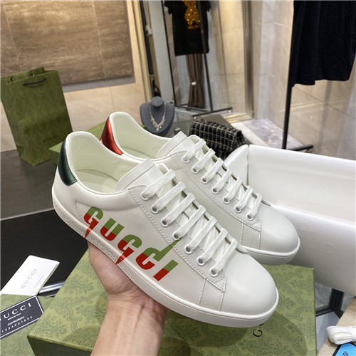 womens gucci white leather sneakers