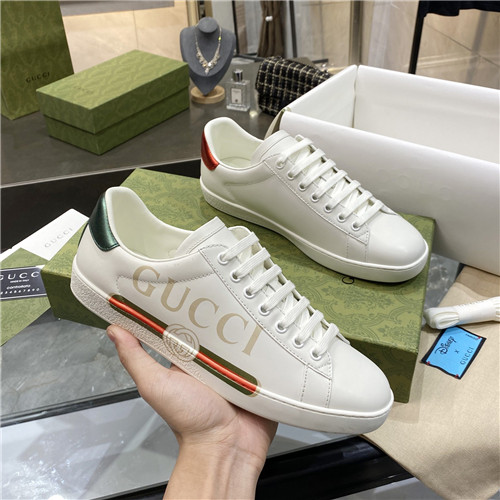 womens gucci white leather sneakers