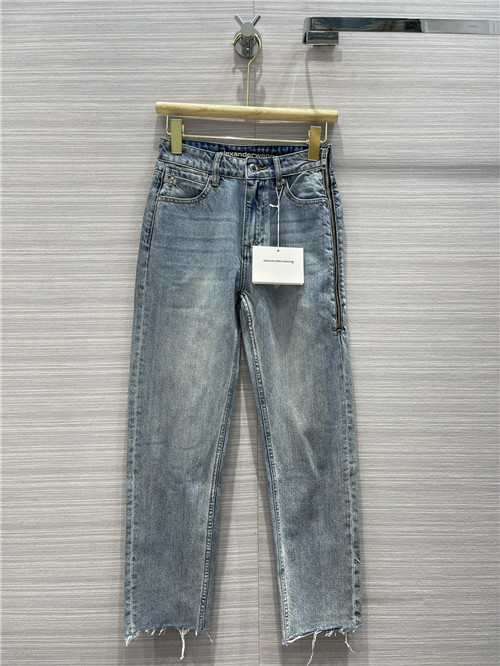 alexander wang high waist jeans