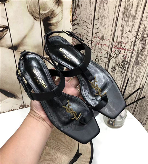 Ysl flats sandals deals