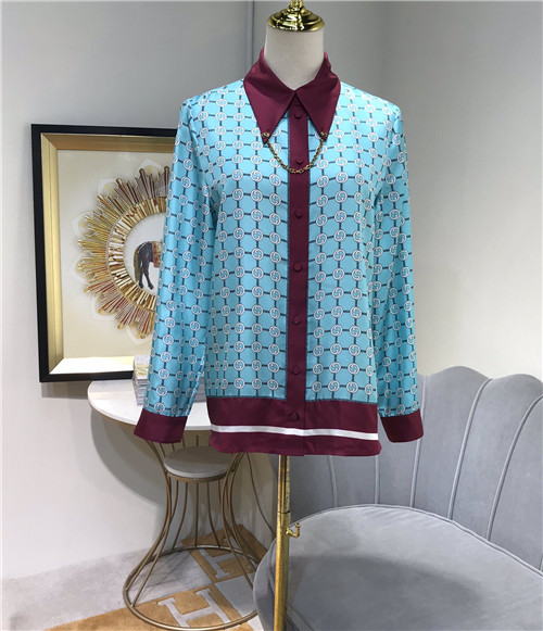 gucci gg silk shirt