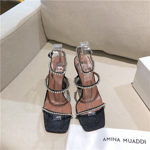 amina muaddi high heel sandals - Image 2