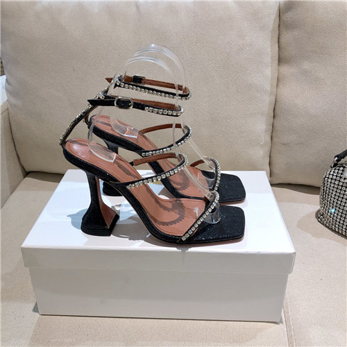 amina muaddi high heel sandals - Image 3